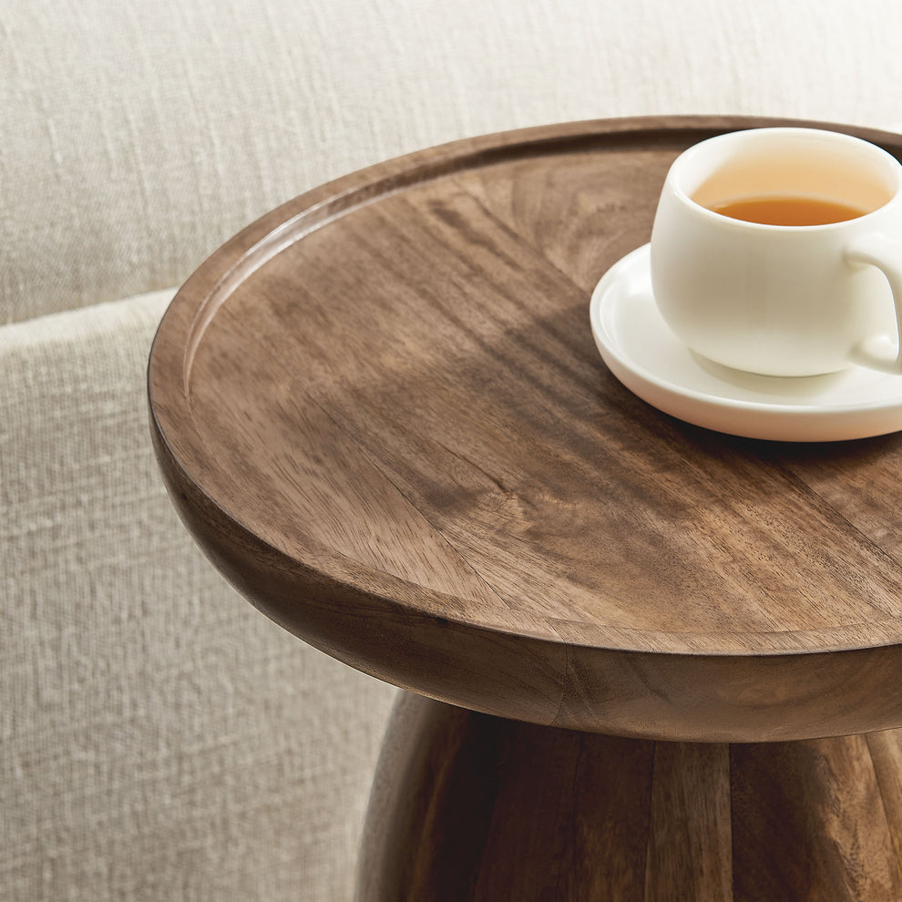 Holloway Round Wood Side Table by Modway | Side Tables | Modishstore - 11
