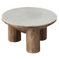 Ellison 33" Round Wood Coffee Table With Marble Top by Modway | Coffee Tables | Modishstore - 3