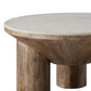 Ellison 33" Round Wood Coffee Table With Marble Top by Modway | Coffee Tables | Modishstore - 5