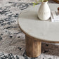 Ellison 33" Round Wood Coffee Table With Marble Top by Modway | Coffee Tables | Modishstore - 6