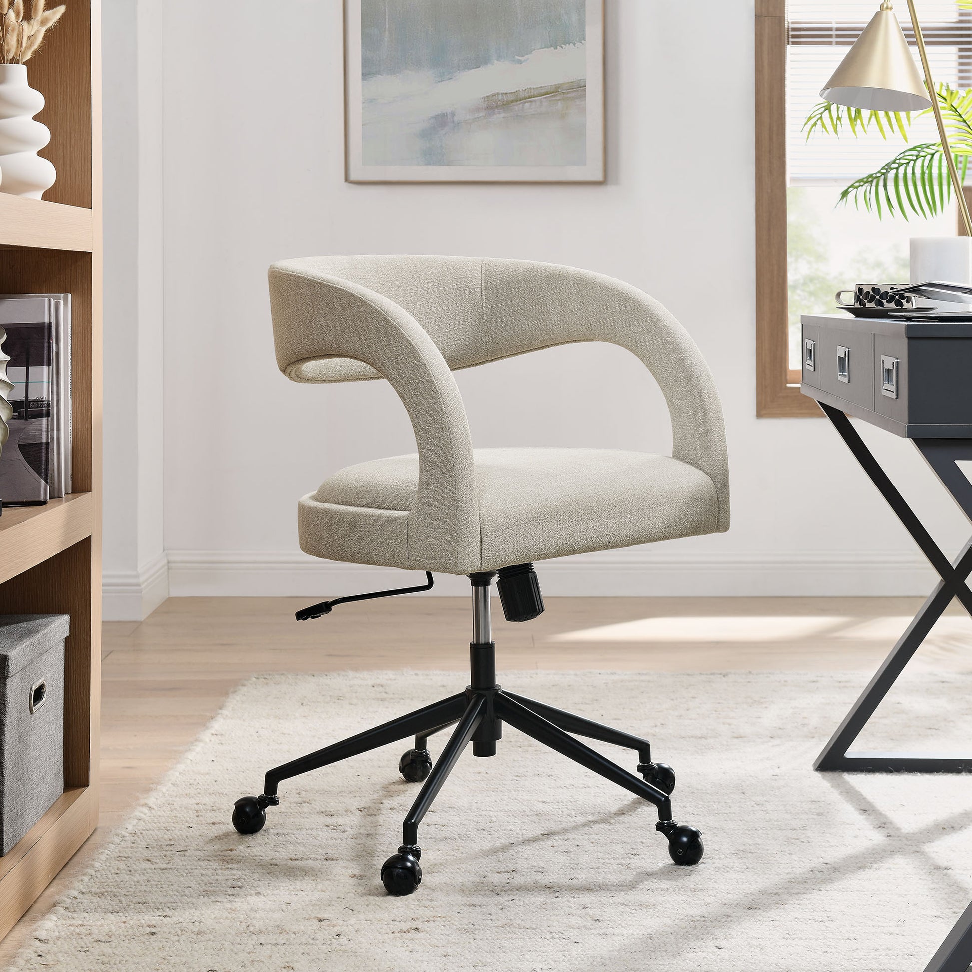 Pinnacle Upholstered Office Chair by Modway | Office Chairs | Modishstore - 1