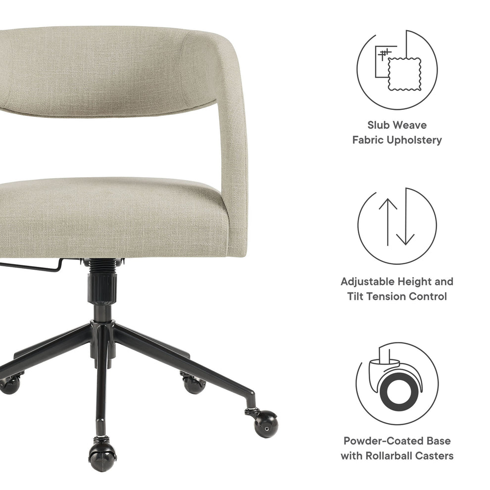 Pinnacle Upholstered Office Chair by Modway | Office Chairs | Modishstore - 9