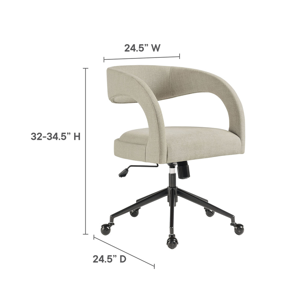 Pinnacle Upholstered Office Chair by Modway | Office Chairs | Modishstore - 10