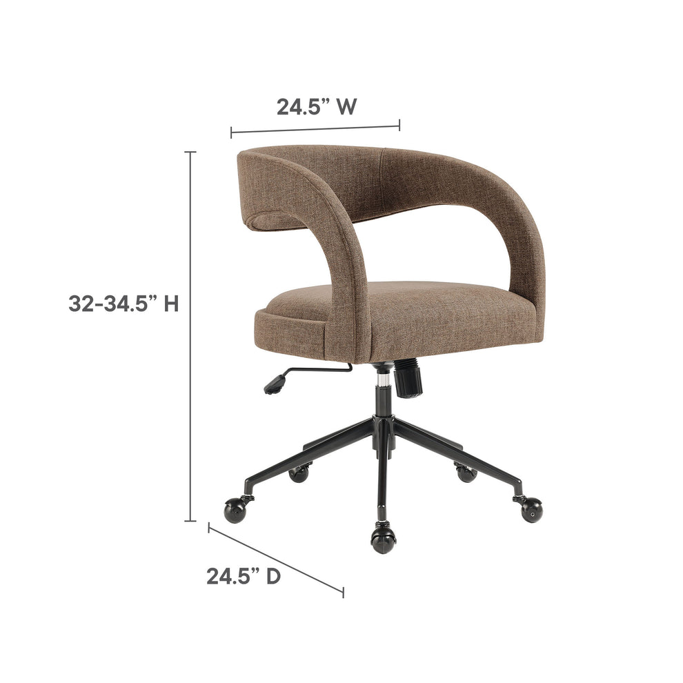 Pinnacle Upholstered Office Chair by Modway | Office Chairs | Modishstore - 22