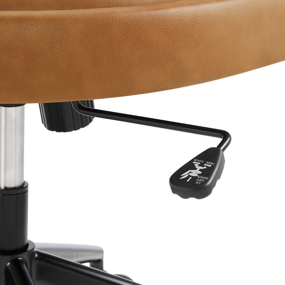 Pinnacle Vegan Leather Office Chair by Modway | Office Chairs | Modishstore - 16
