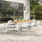 Aeris 9-Piece Outdoor Patio Aluminum Dining Set by Modway | Dining Sets | Modishstore - 10