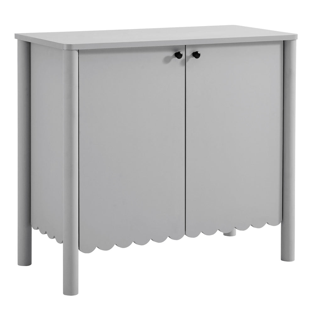 Emmeline 35" 2-Door Scalloped Sideboard Cabinet by Modway | Cabinets | Modishstore - 2