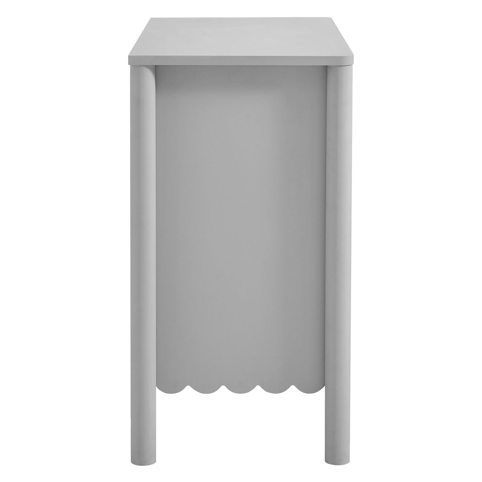 Emmeline 35" 2-Door Scalloped Sideboard Cabinet by Modway | Cabinets | Modishstore - 3