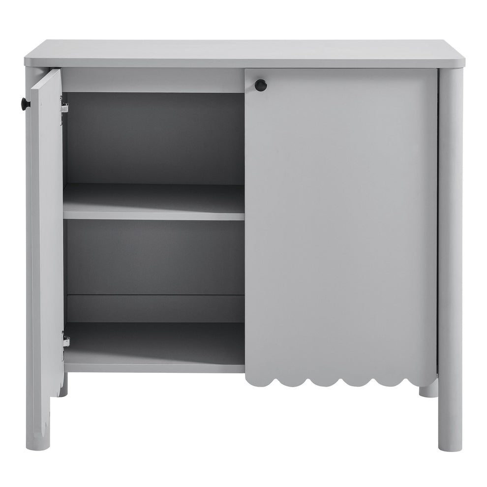 Emmeline 35" 2-Door Scalloped Sideboard Cabinet by Modway | Cabinets | Modishstore - 5
