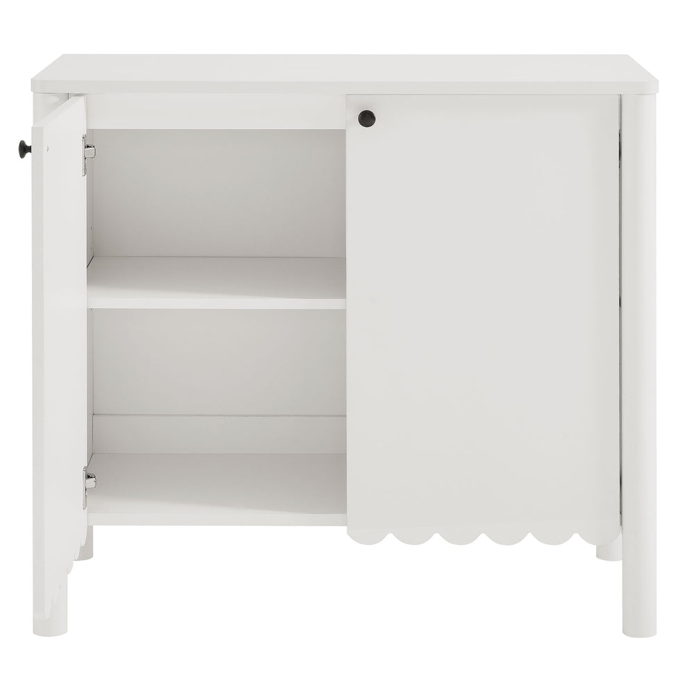 Emmeline 35" 2-Door Scalloped Sideboard Cabinet by Modway | Cabinets | Modishstore - 22