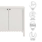 Emmeline 35" 2-Door Scalloped Sideboard Cabinet by Modway | Cabinets | Modishstore - 26