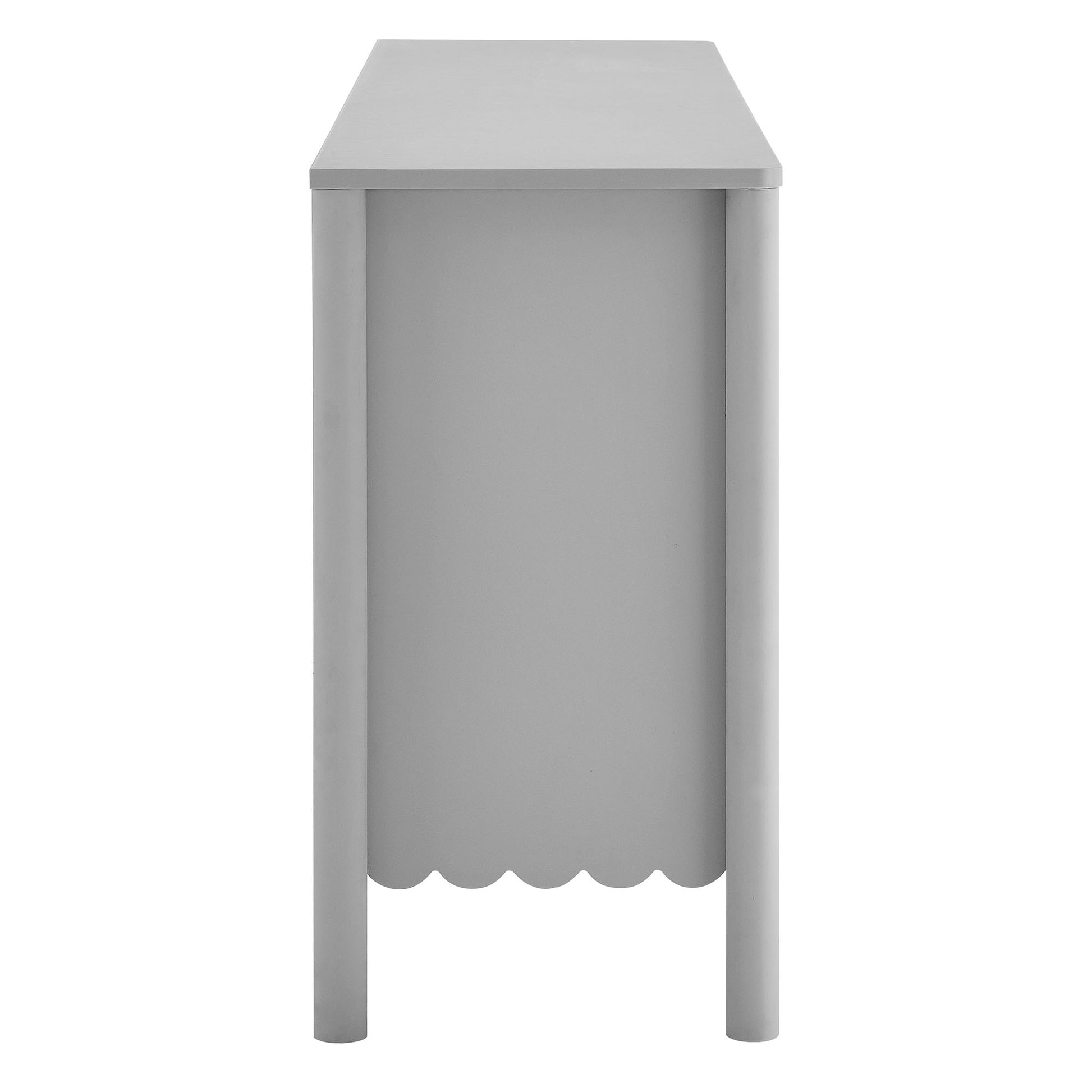 Emmeline 66" 4-Door Scalloped Sideboard Cabinet by Modway | Cabinets | Modishstore - 3