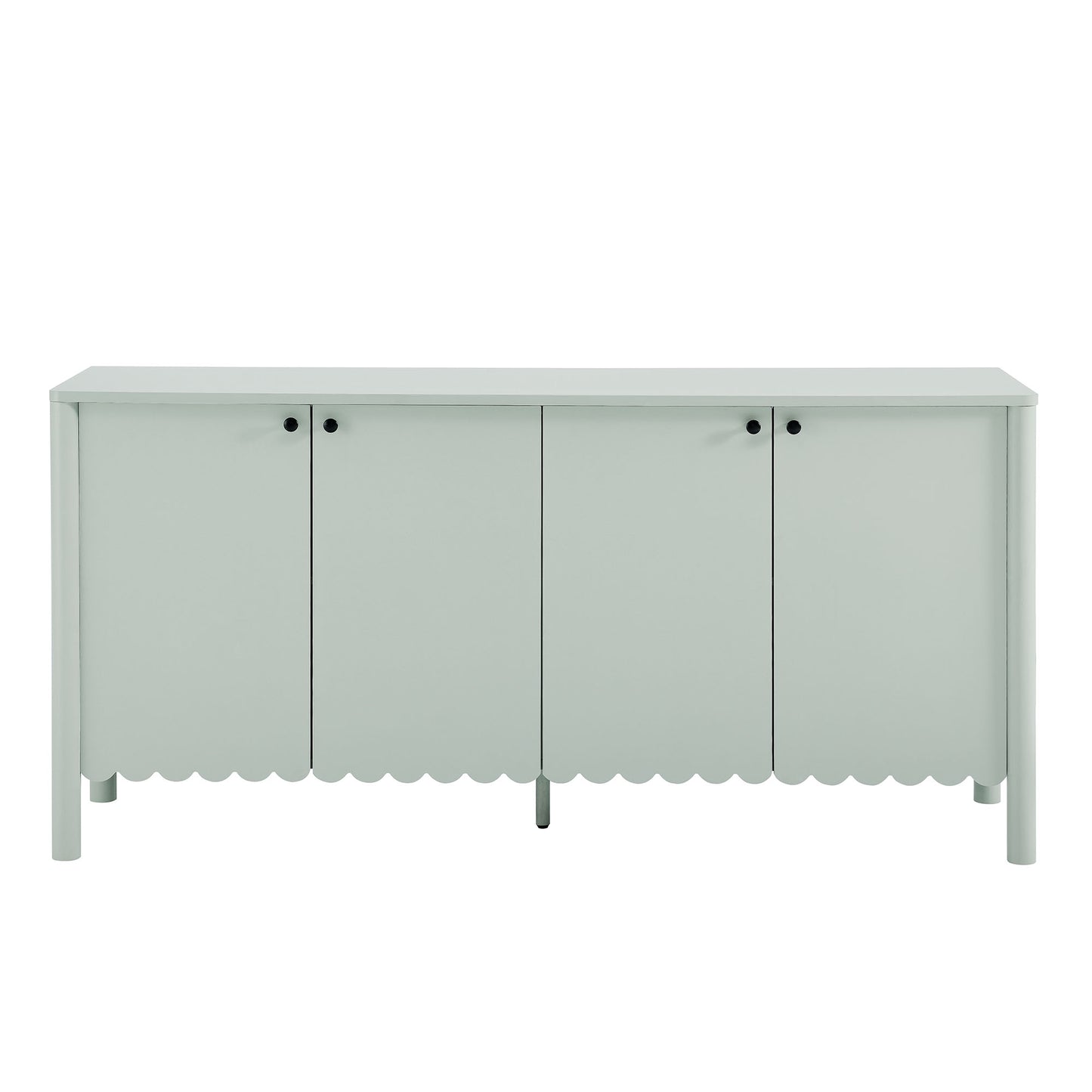 Emmeline 66" 4-Door Scalloped Sideboard Cabinet by Modway | Cabinets | Modishstore - 13