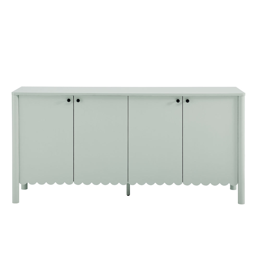 Emmeline 66" 4-Door Scalloped Sideboard Cabinet by Modway | Cabinets | Modishstore - 13