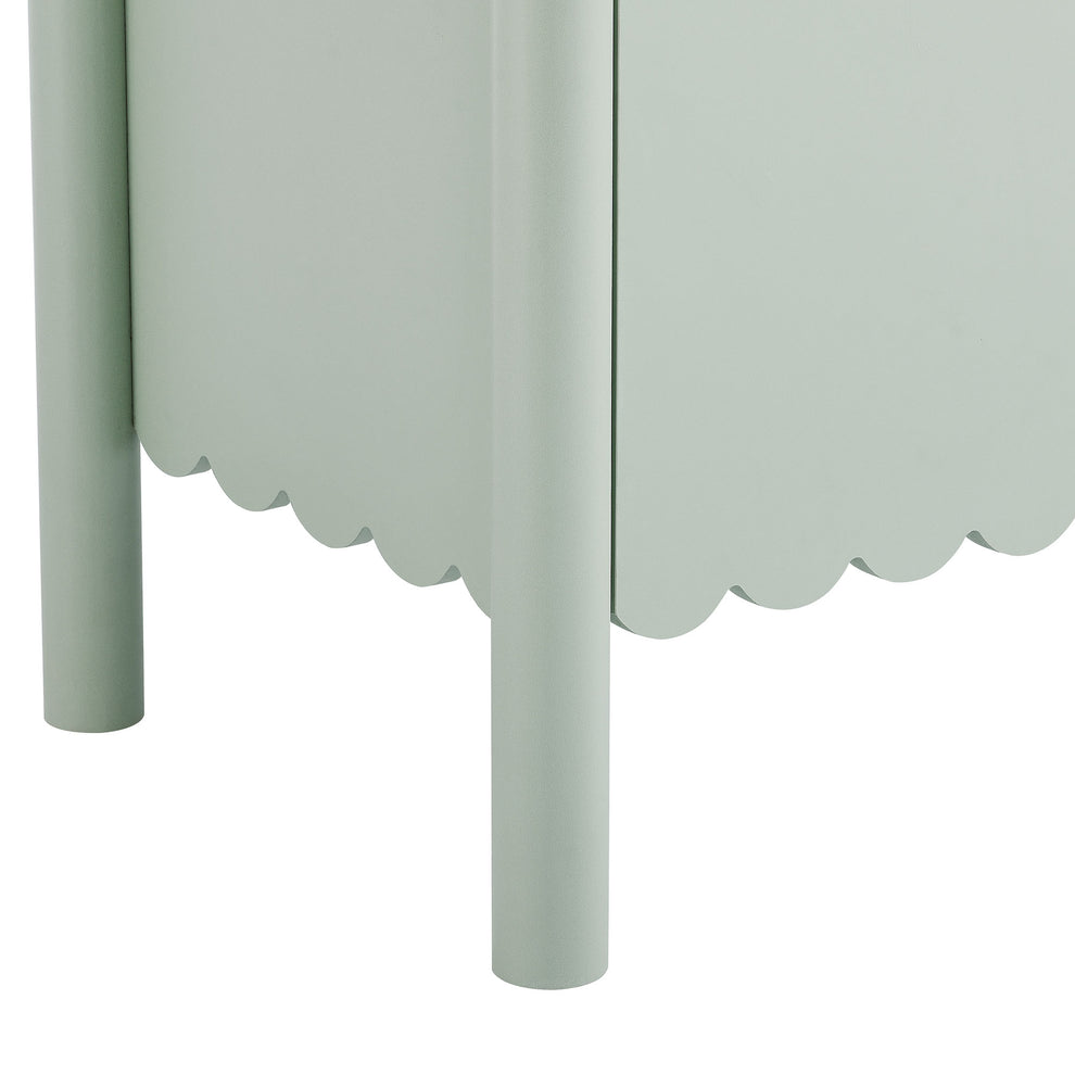 Emmeline 66" 4-Door Scalloped Sideboard Cabinet by Modway | Cabinets | Modishstore - 15