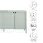 Emmeline 66" 4-Door Scalloped Sideboard Cabinet by Modway | Cabinets | Modishstore - 19