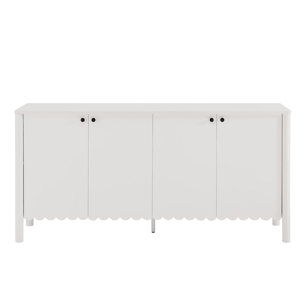 Emmeline 66" 4-Door Scalloped Sideboard Cabinet by Modway | Cabinets | Modishstore - 23