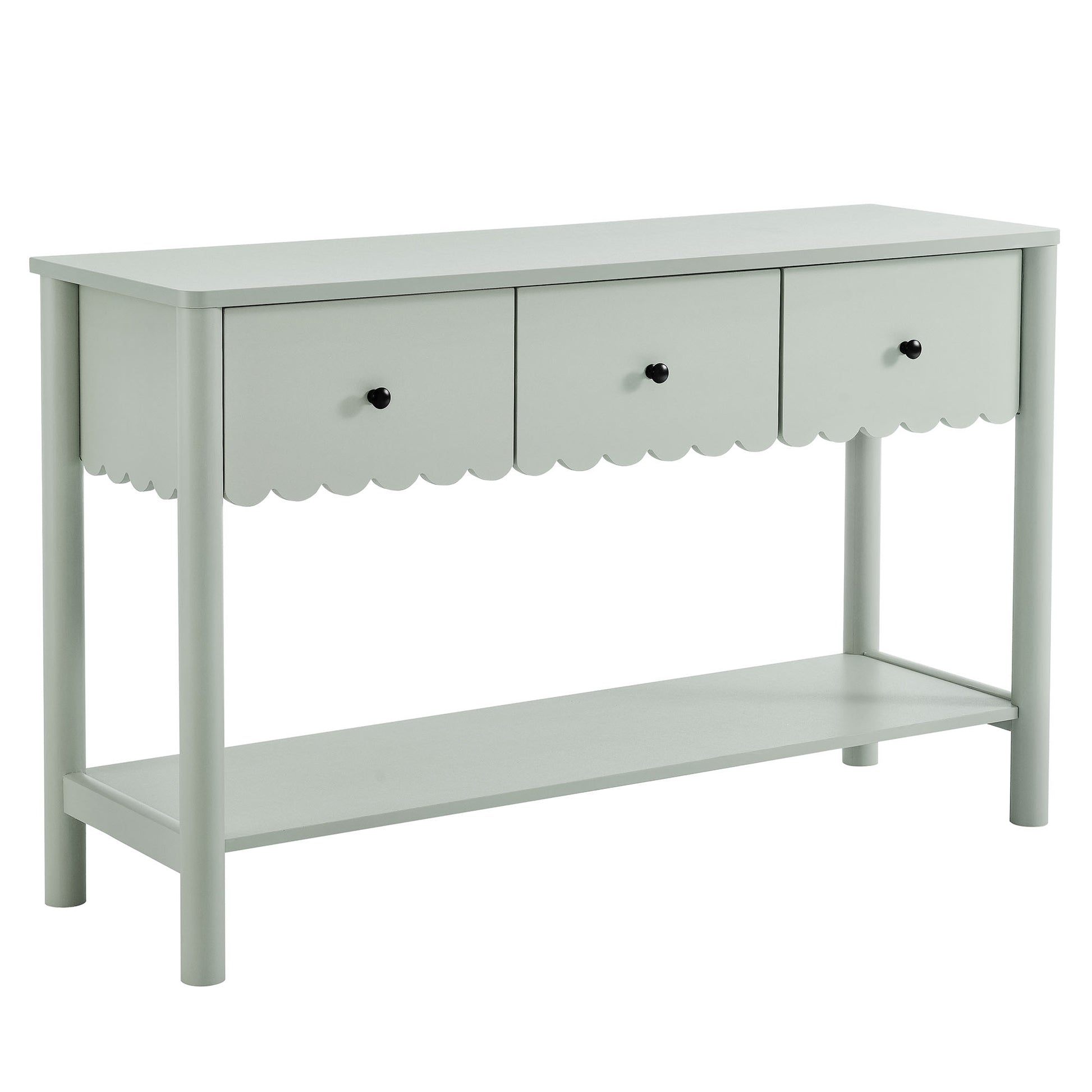 Emmeline 3-Drawer Scalloped Console Table by Modway | Console Tables | Modishstore - 9
