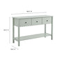 Emmeline 3-Drawer Scalloped Console Table by Modway | Console Tables | Modishstore - 16
