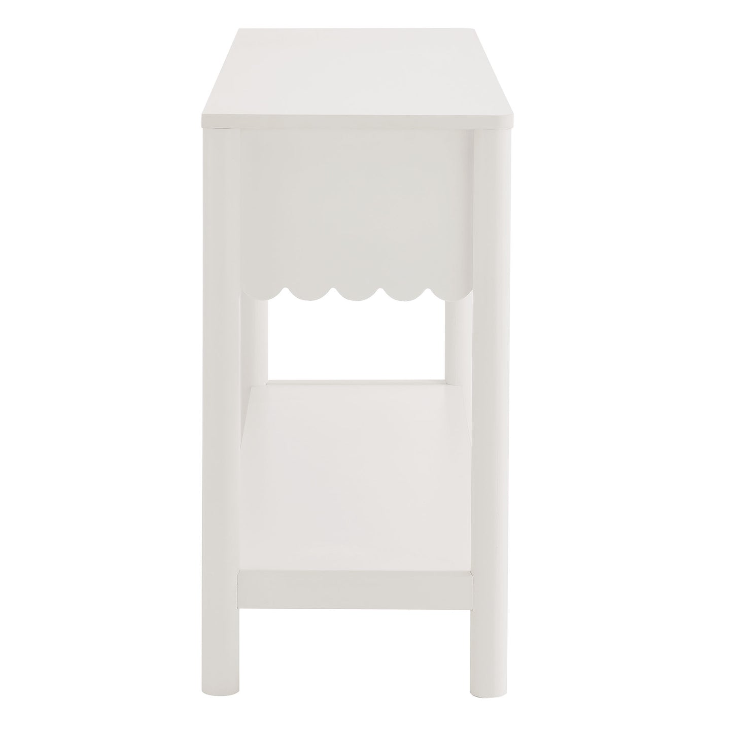 Emmeline 3-Drawer Scalloped Console Table by Modway | Console Tables | Modishstore - 18