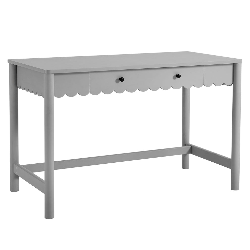 Emmeline 1-Drawer Scallop Writing Desk by Modway | Desks | Modishstore - 2