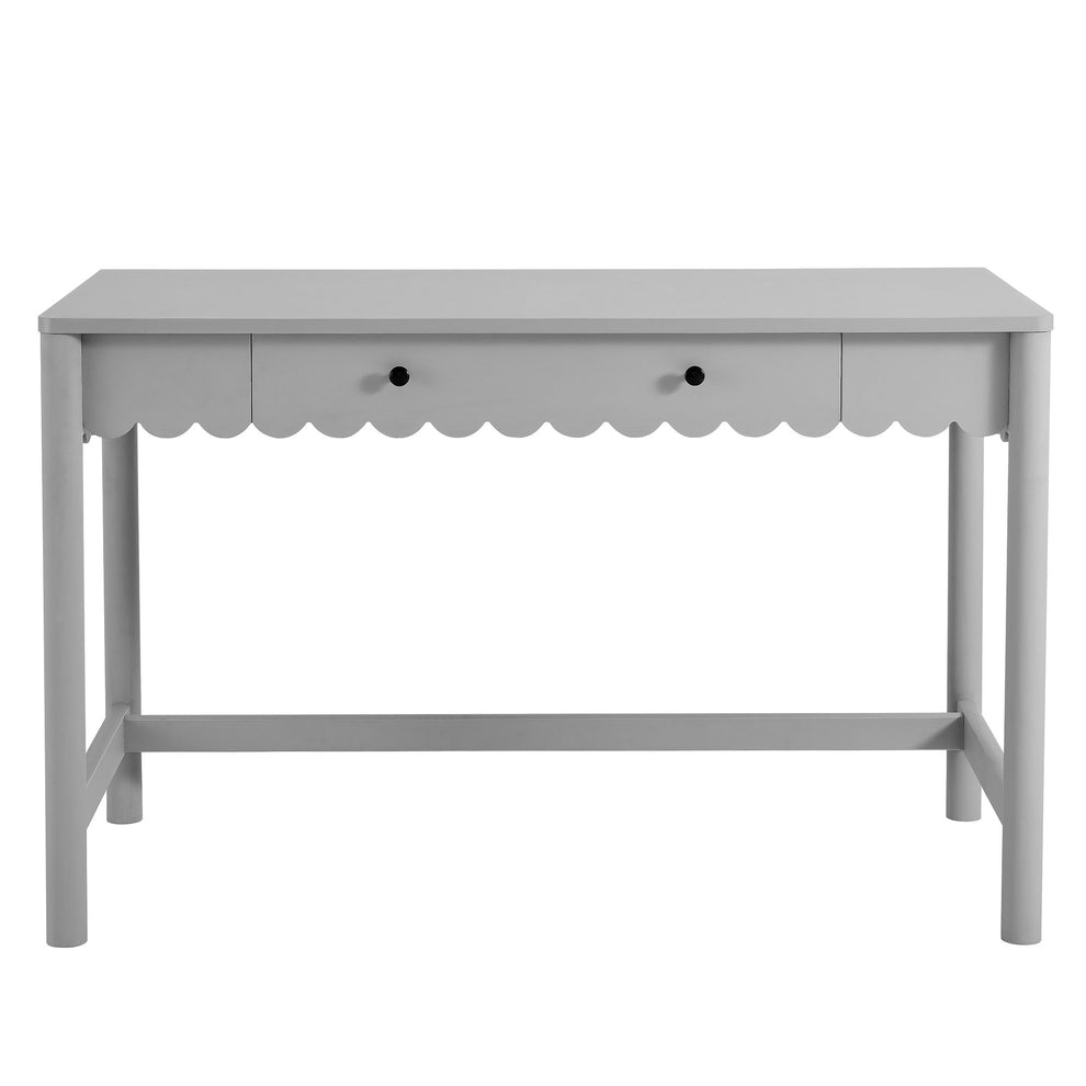 Emmeline 1-Drawer Scallop Writing Desk by Modway | Desks | Modishstore - 5