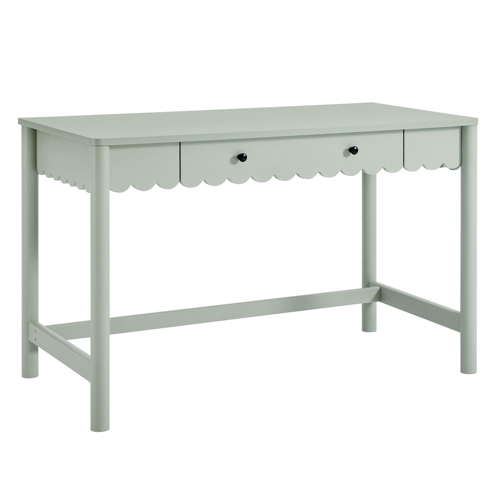 Emmeline 1-Drawer Scallop Writing Desk by Modway | Desks | Modishstore - 10