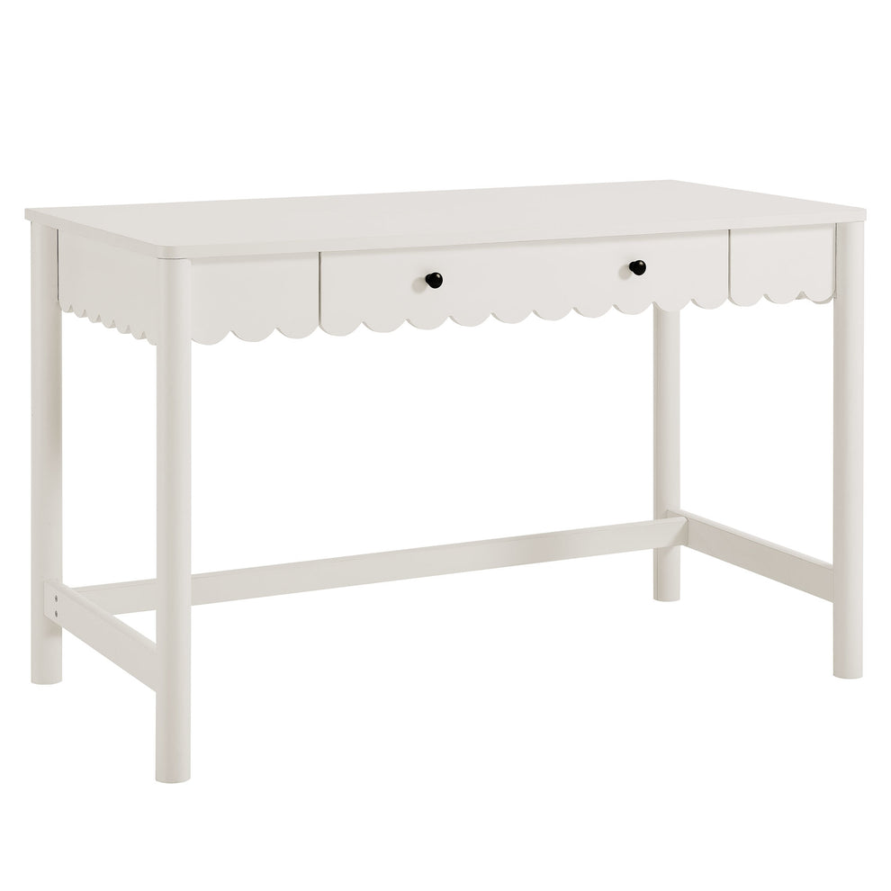 Emmeline 1-Drawer Scallop Writing Desk by Modway | Desks | Modishstore - 19