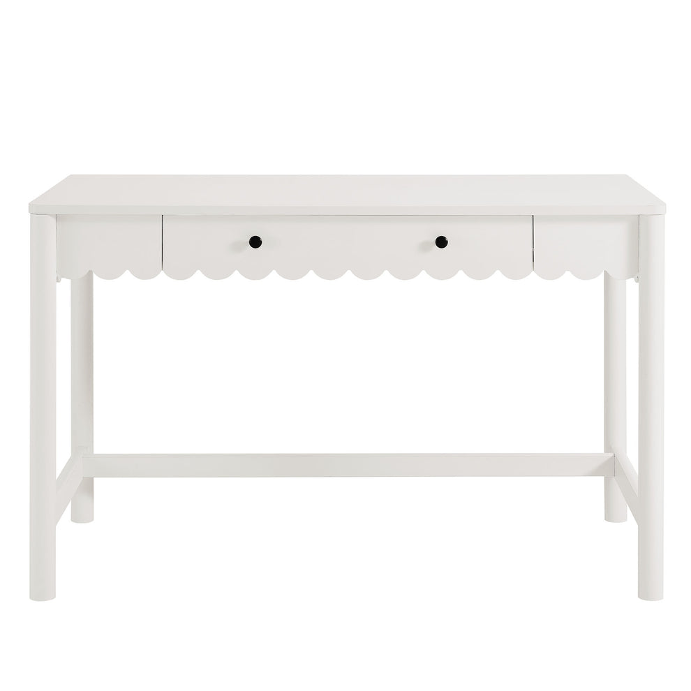 Emmeline 1-Drawer Scallop Writing Desk by Modway | Desks | Modishstore - 22