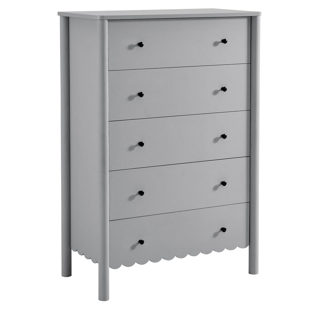 Emmeline Scalloped 5-Drawer Chest by Modway | Drawers | Modishstore - 2
