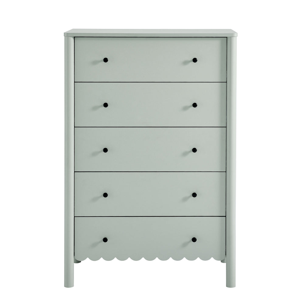 Emmeline Scalloped 5-Drawer Chest by Modway | Drawers | Modishstore - 11