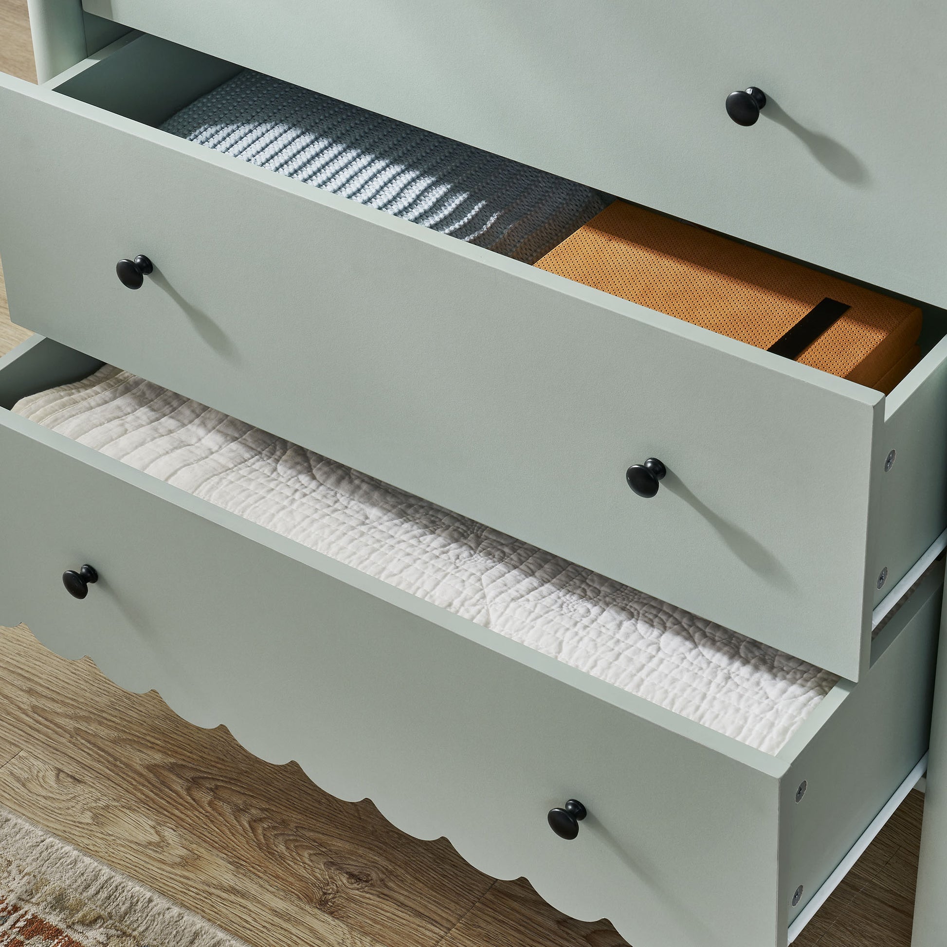 Emmeline Scalloped 5-Drawer Chest by Modway | Drawers | Modishstore - 13