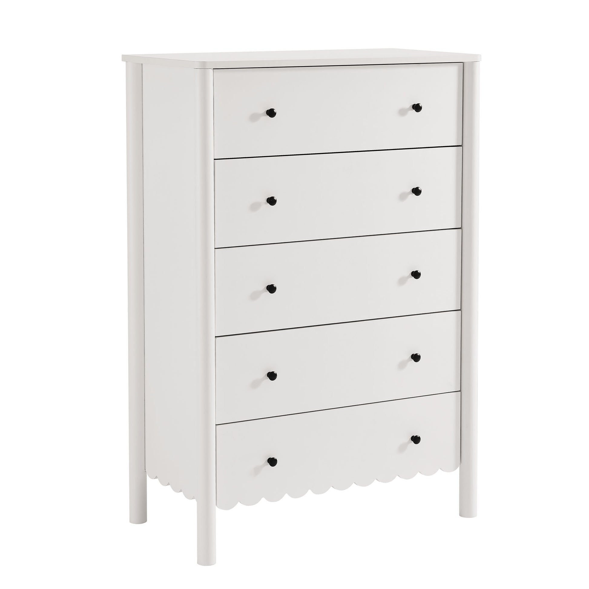 Emmeline Scalloped 5-Drawer Chest by Modway | Drawers | Modishstore - 17