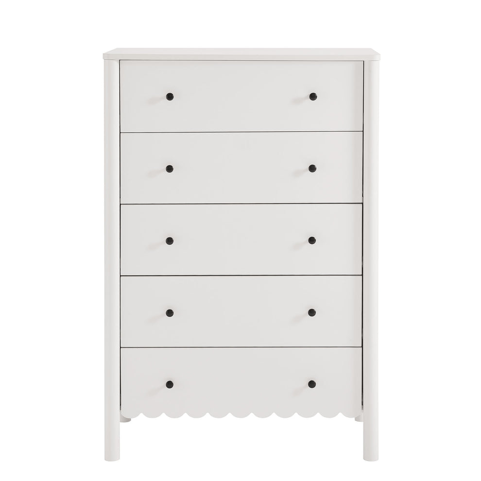 Emmeline Scalloped 5-Drawer Chest by Modway | Drawers | Modishstore - 19