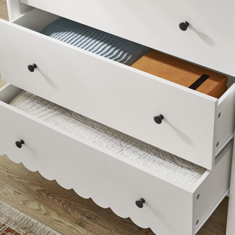 Emmeline Scalloped 5-Drawer Chest by Modway | Drawers | Modishstore - 21