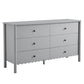 Emmeline Scalloped 6-Drawer Dresser by Modway | Drawers | Modishstore - 2