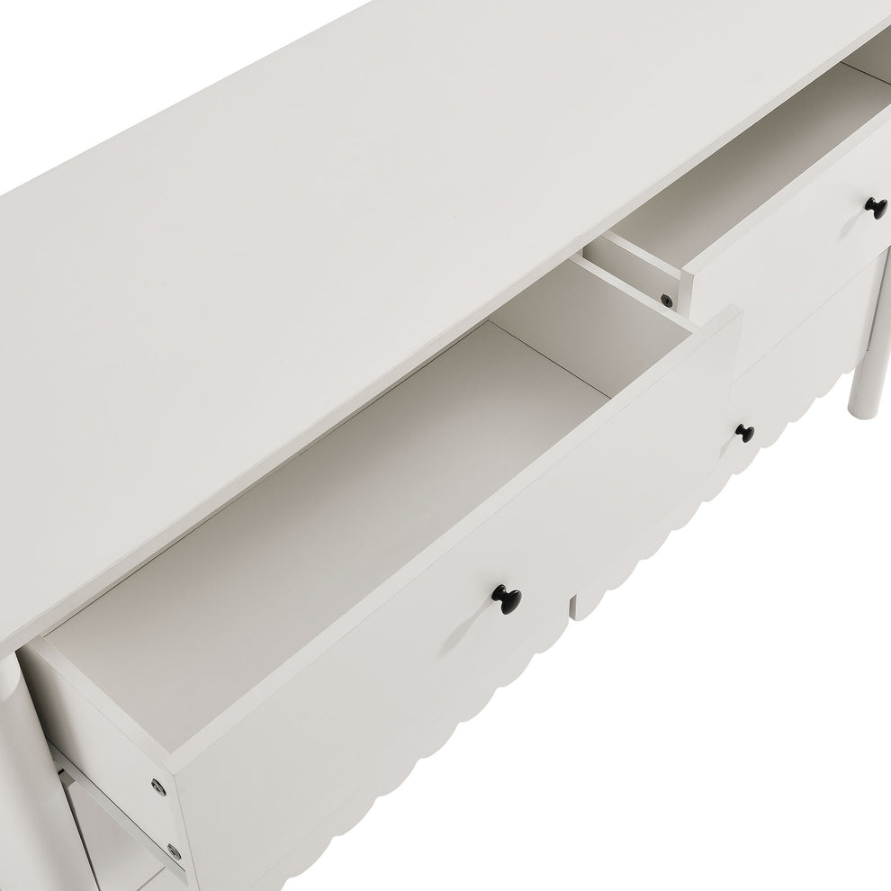 Emmeline Scalloped 6-Drawer Dresser by Modway | Drawers | Modishstore - 25