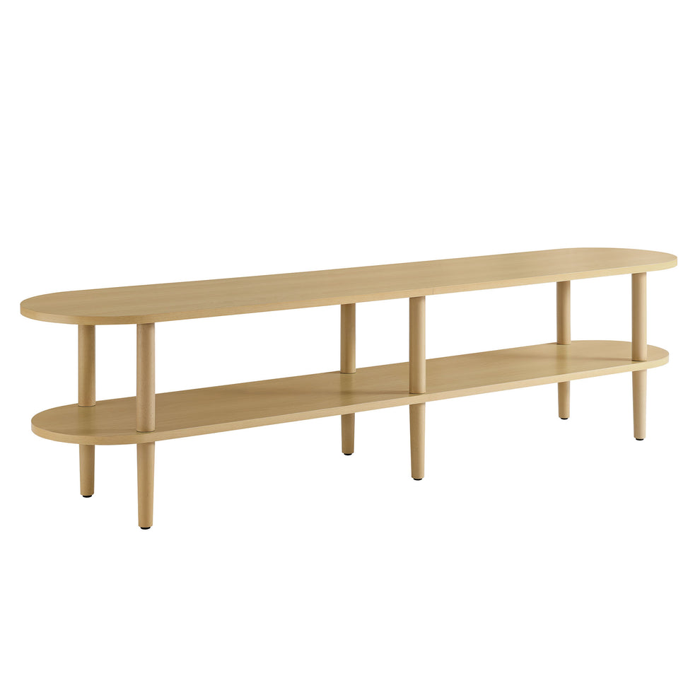 Torus Oval Wood TV Stand by Modway | Tv Stands | Modishstore - 2