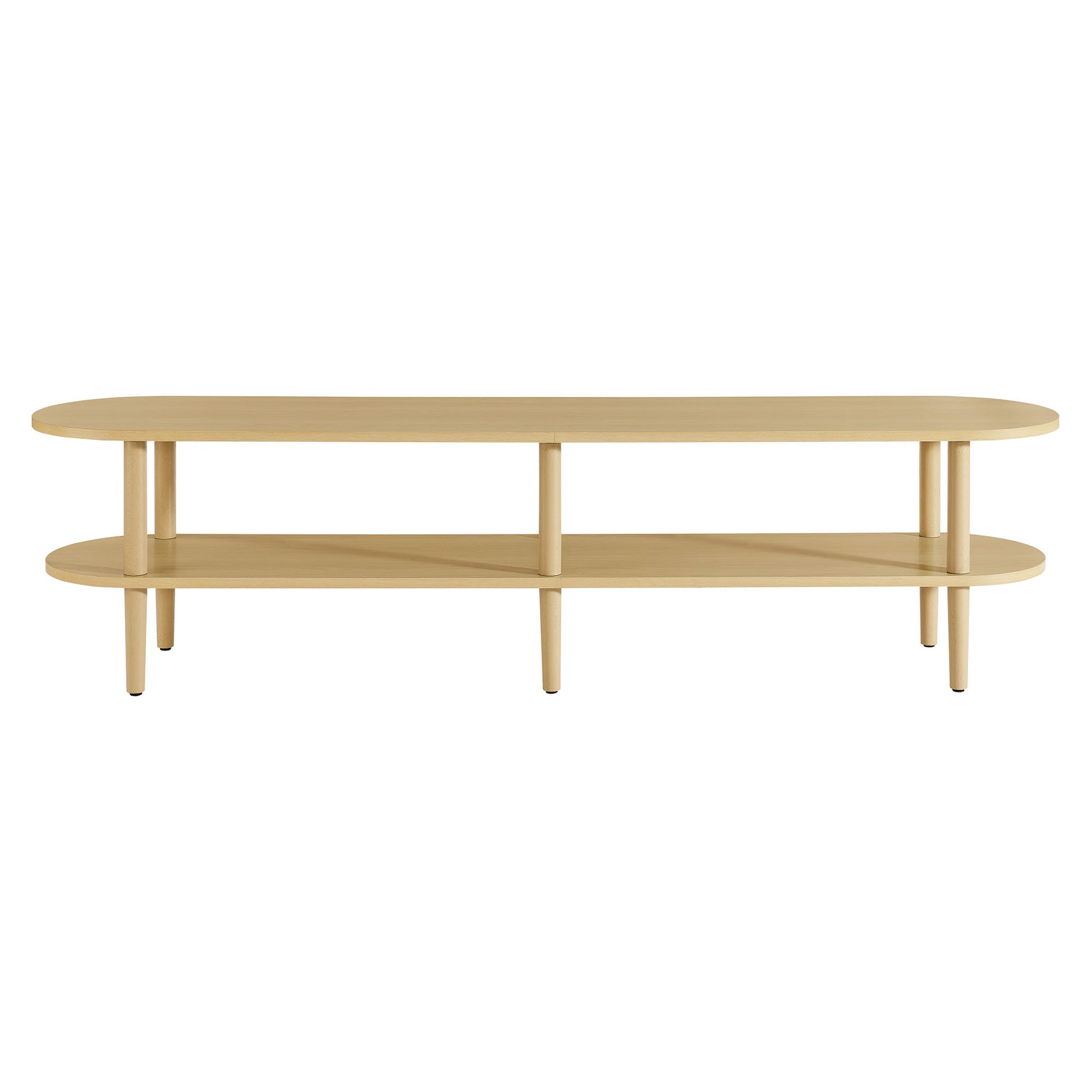 Torus Oval Wood TV Stand by Modway | Tv Stands | Modishstore - 4