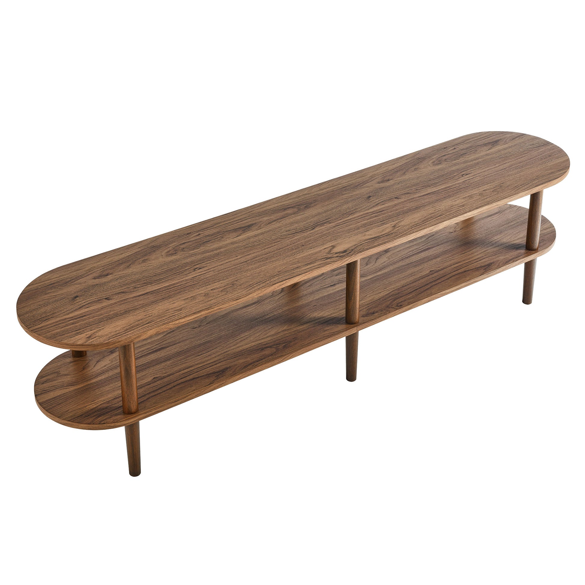 Torus Oval Wood TV Stand by Modway | Tv Stands | Modishstore - 13