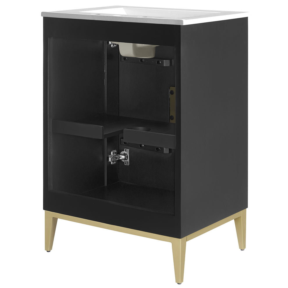 Beau 24" Wood Bathroom Vanity with Basin EEI-7159 by Modway | Bathroom Accessories | Modishstore - 4