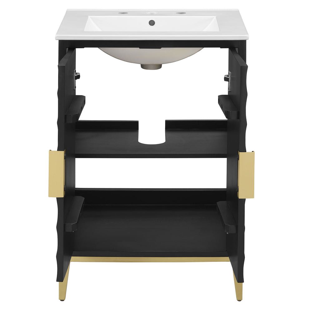 Beau 24" Wood Bathroom Vanity with Basin EEI-7159 by Modway | Bathroom Accessories | Modishstore - 6