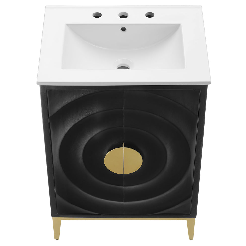 Beau 24" Wood Bathroom Vanity with Basin EEI-7159 by Modway | Bathroom Accessories | Modishstore - 7