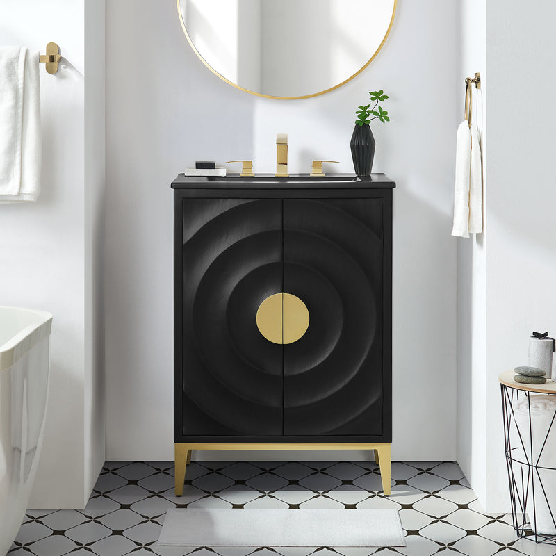 Beau 24" Wood Bathroom Vanity with Basin by Modway | Bathroom Accessories | Modishstore - 1