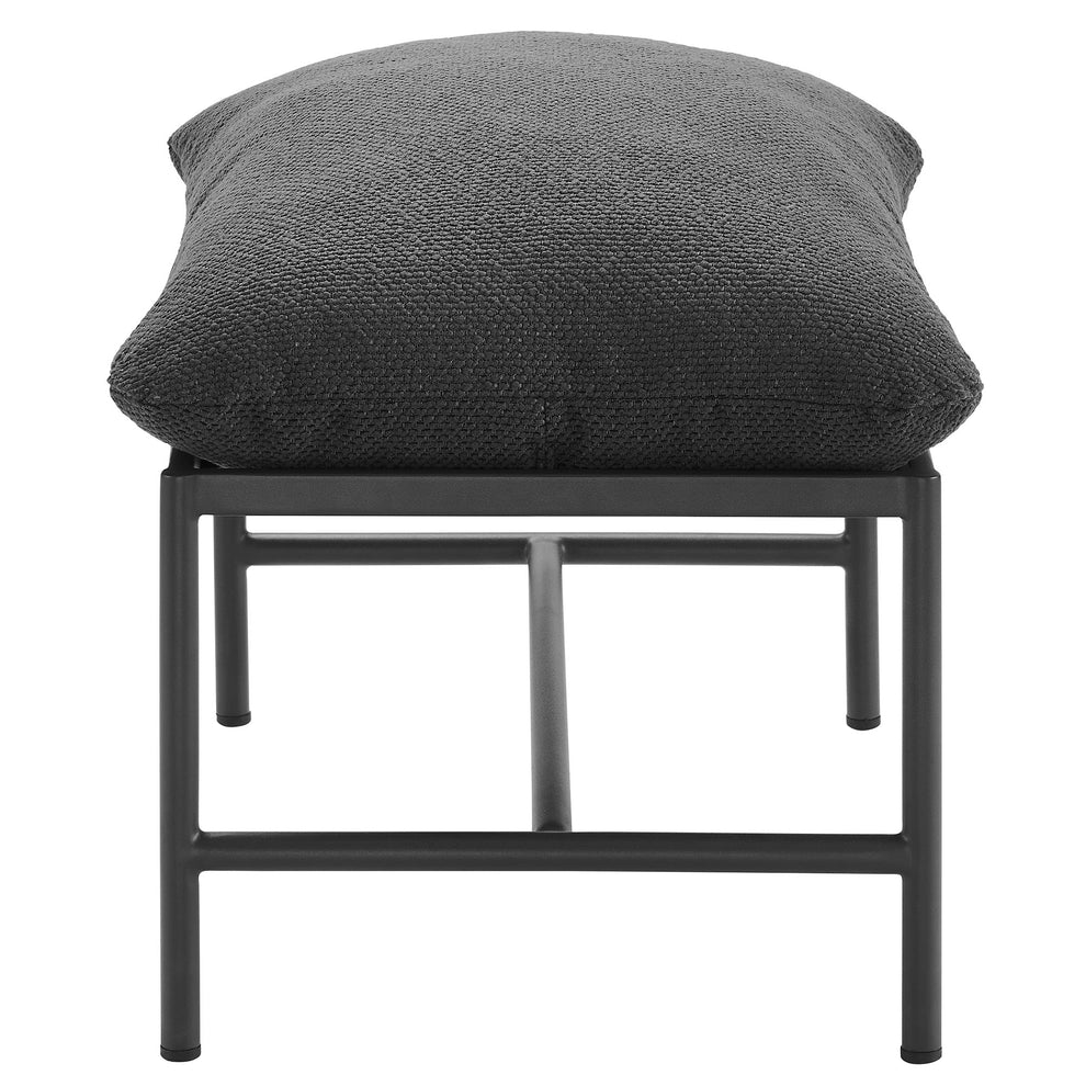 Raya Outdoor Patio Boucle Ottoman by Modway | Ottomans | Modishstore - 3