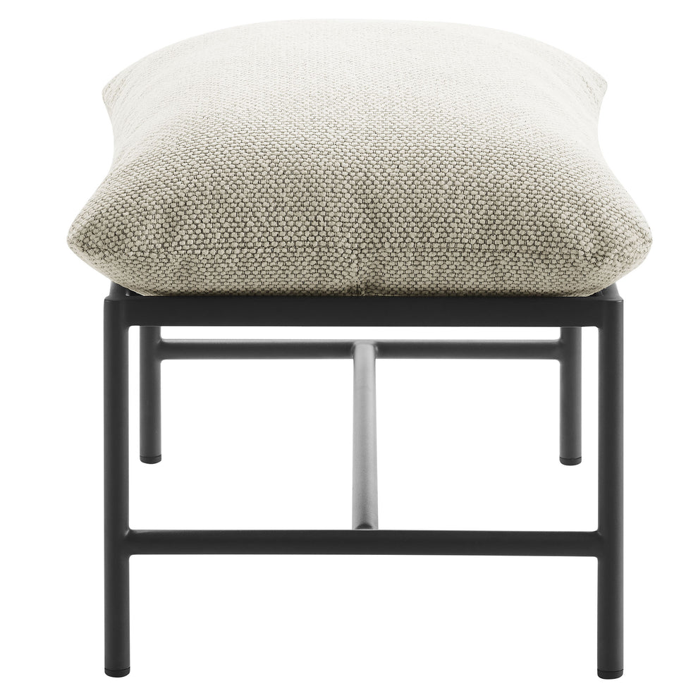 Raya Outdoor Patio Boucle Ottoman by Modway | Ottomans | Modishstore - 10