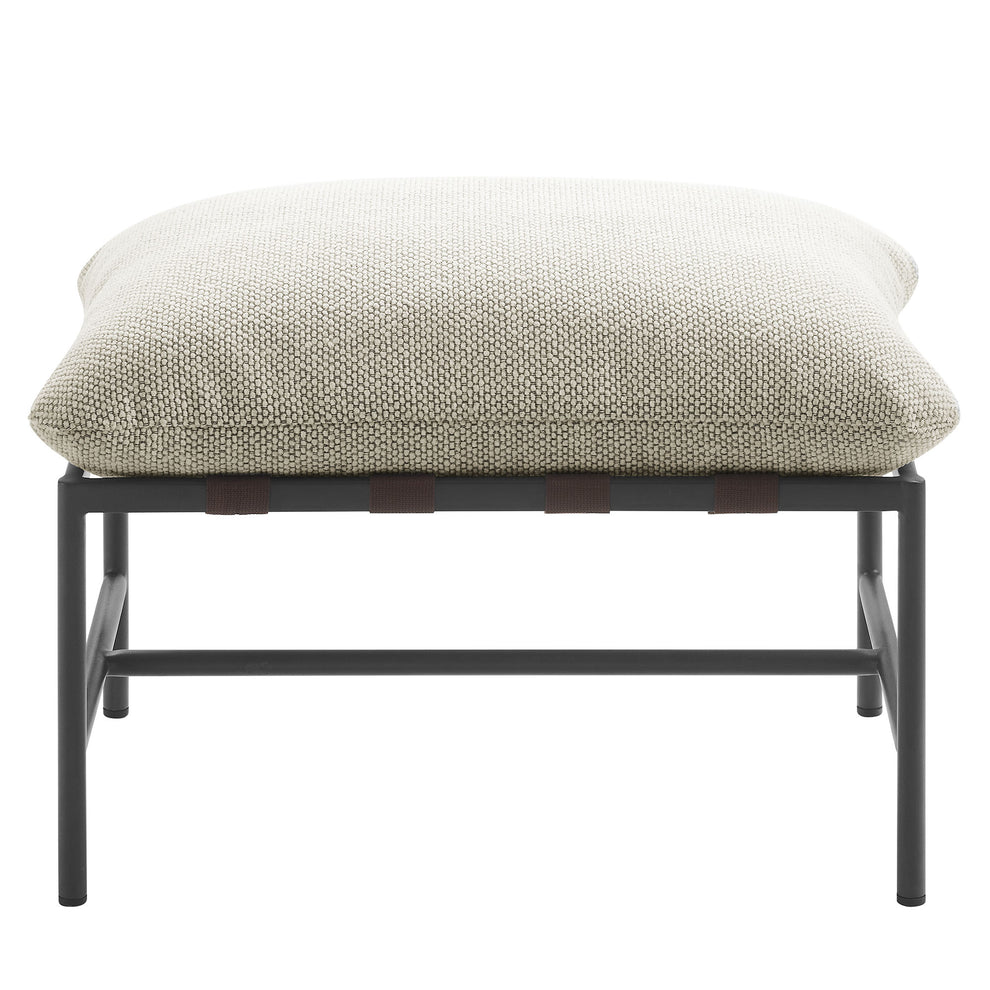 Raya Outdoor Patio Boucle Ottoman by Modway | Ottomans | Modishstore - 11