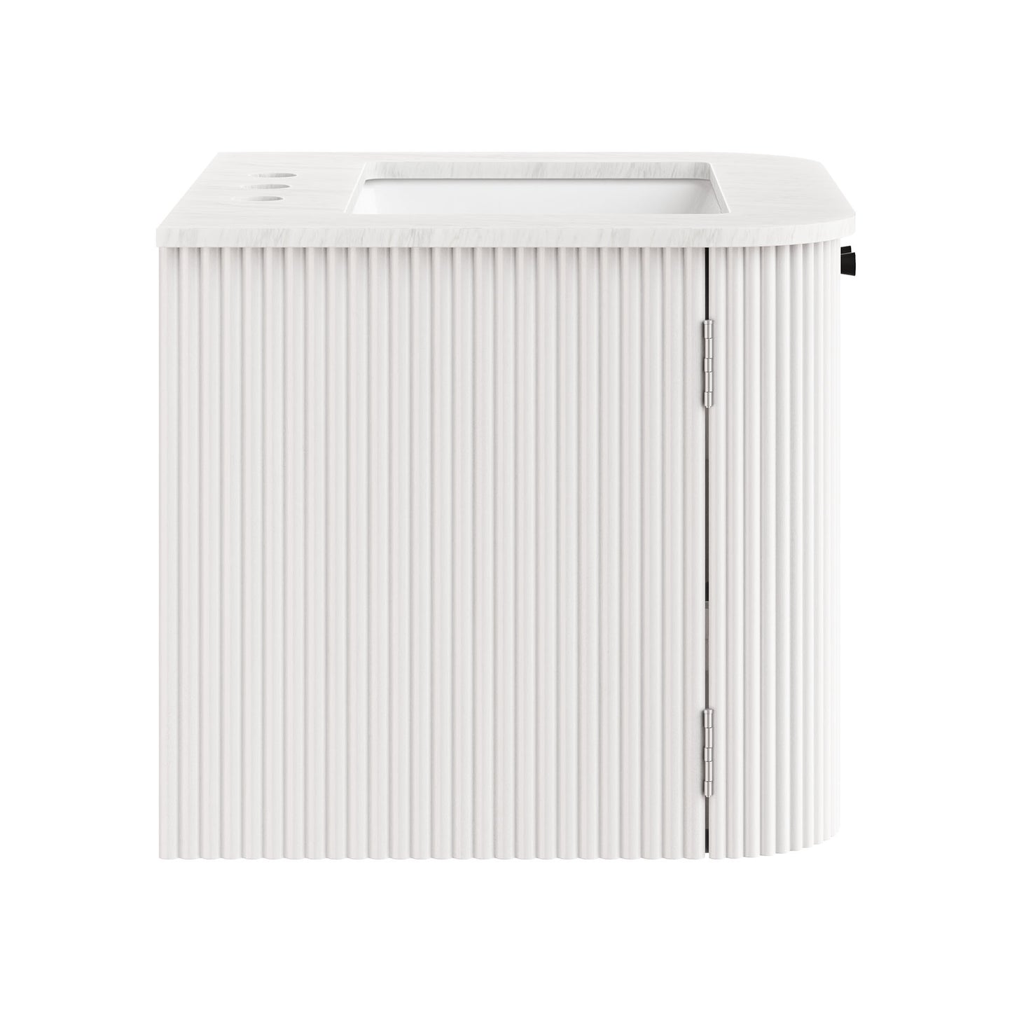 Zia 24" Wall-Mount Bathroom Vanity with Marble Sink by Modway | Bathroom Accessories | Modishstore - 3