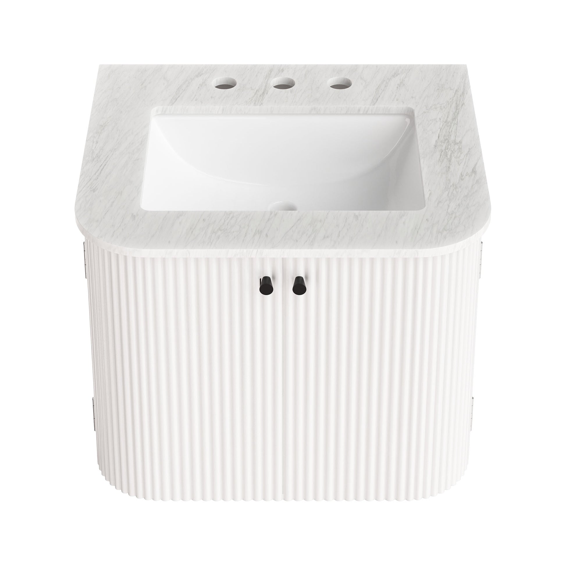 Zia 24" Wall-Mount Bathroom Vanity with Marble Sink by Modway | Bathroom Accessories | Modishstore - 6