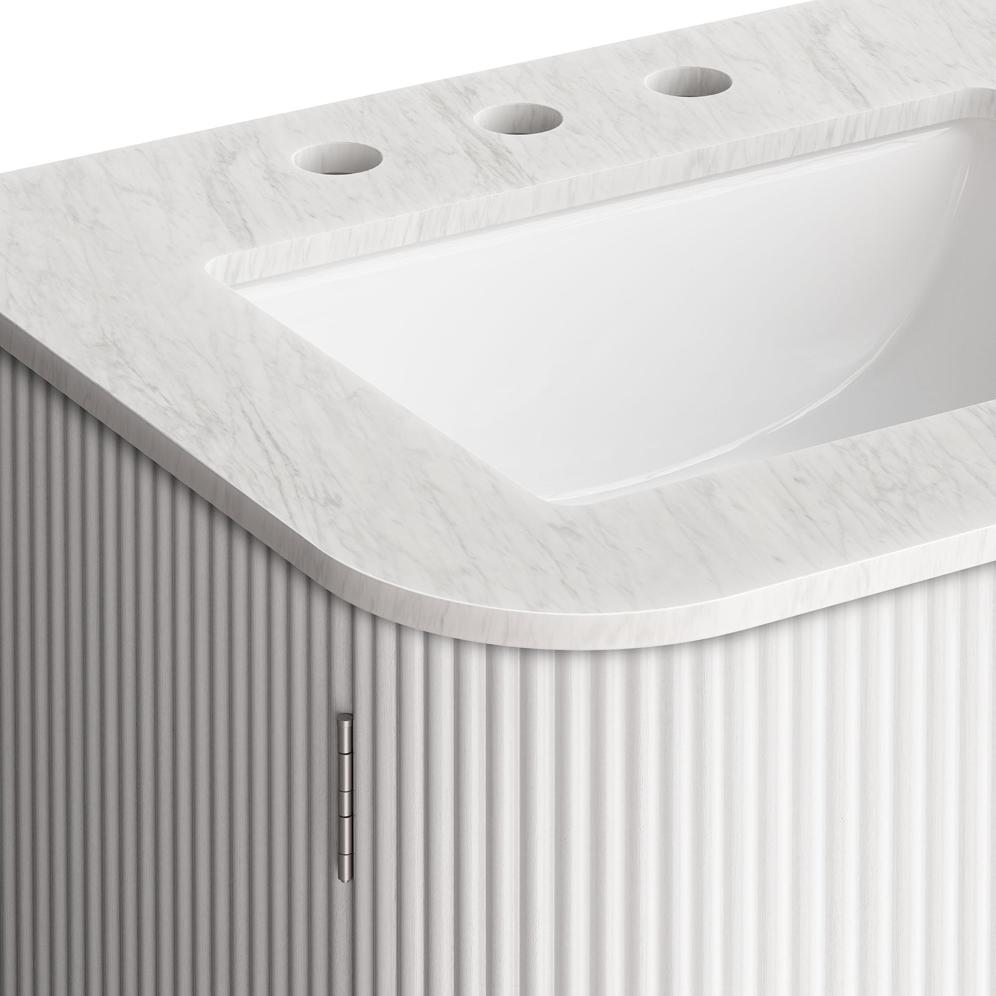 Zia 24" Wall-Mount Bathroom Vanity with Marble Sink by Modway | Bathroom Accessories | Modishstore - 8